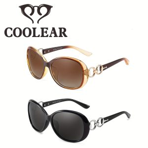 COOLEAR 2pcs Polarized Glasses for Women Retro Stylish Glasses for Summer Protection for Outdoors