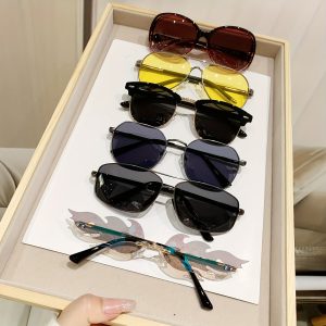 6 Pcs PALESHY Polarized Sports Glasses For Men And Women, PC Frame Glasses For Hiking, Driving